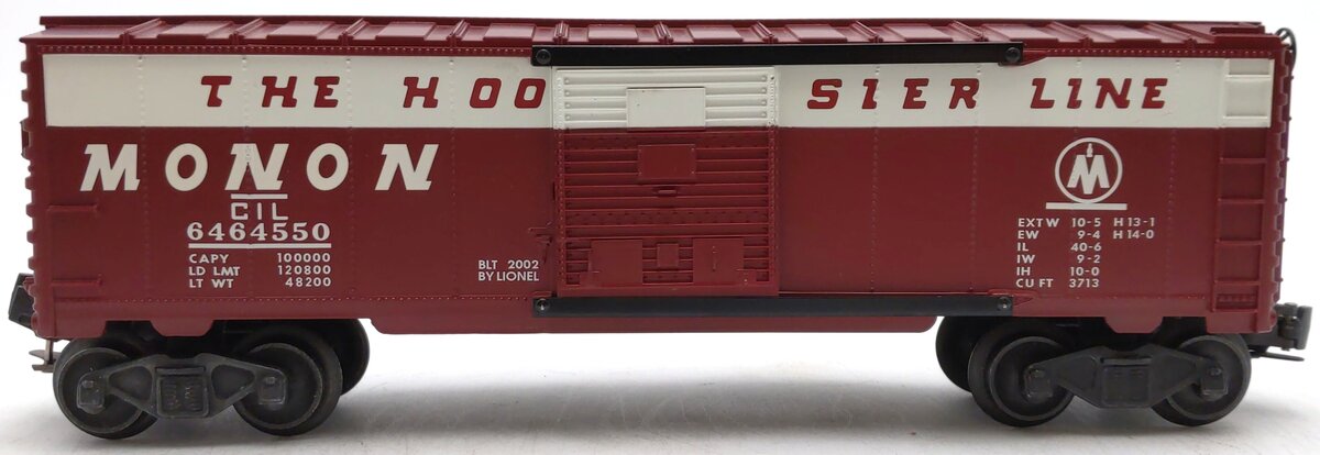Lionel 6-39224 O Gauge Monon Box Car #6464550 EX