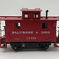 MTH 30-7728 O Gauge Baltimore & Ohio Bobber Caboose EX/Box
