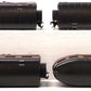 MTH 30-67061 O Norfolk & Western 60' Steamlined ABS Passenger Car Set (Set of 4) LN/Box
