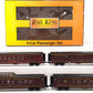 MTH 30-67061 O Norfolk & Western 60' Steamlined ABS Passenger Car Set (Set of 4) LN/Box