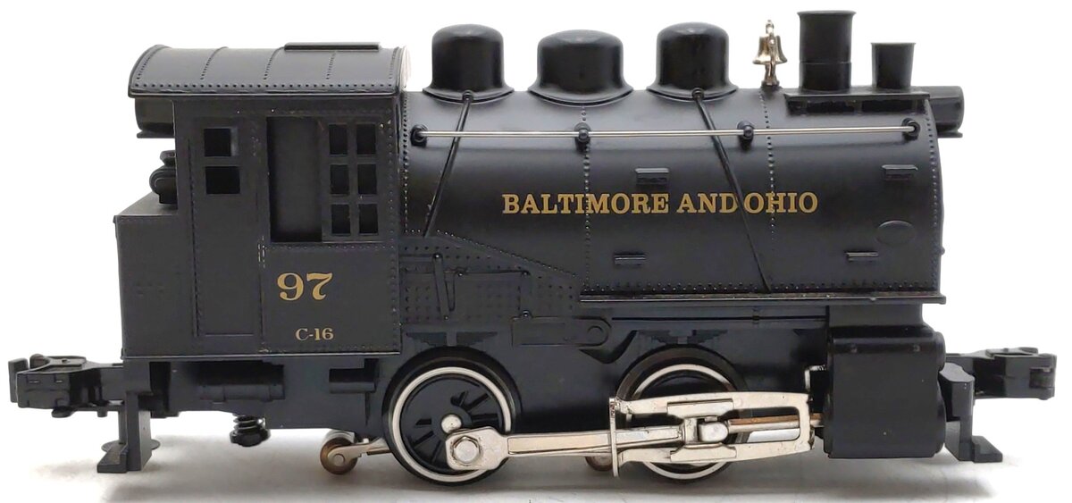 MTH 30-1290-0 Baltimore & Ohio 0-4-0 Dockside Steam Locomotive #97 LN/Box