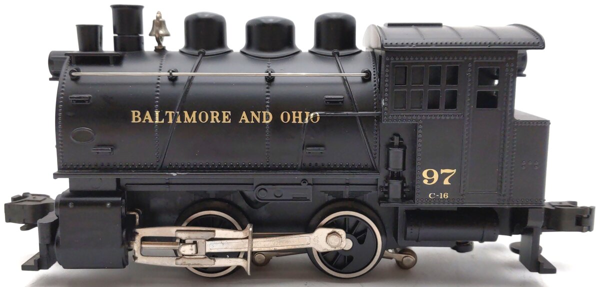 MTH 30-1339-0 Baltimore & Ohio 0-4-0 Dockside Locomotive #97 EX