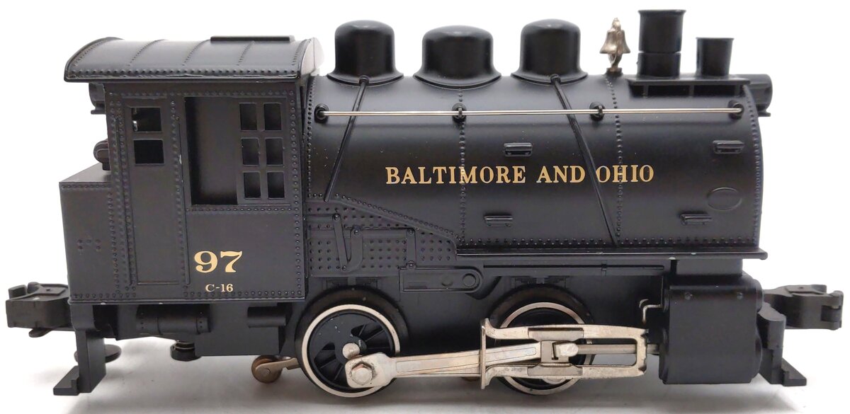 MTH 30-1339-0 Baltimore & Ohio 0-4-0 Dockside Locomotive #97 EX