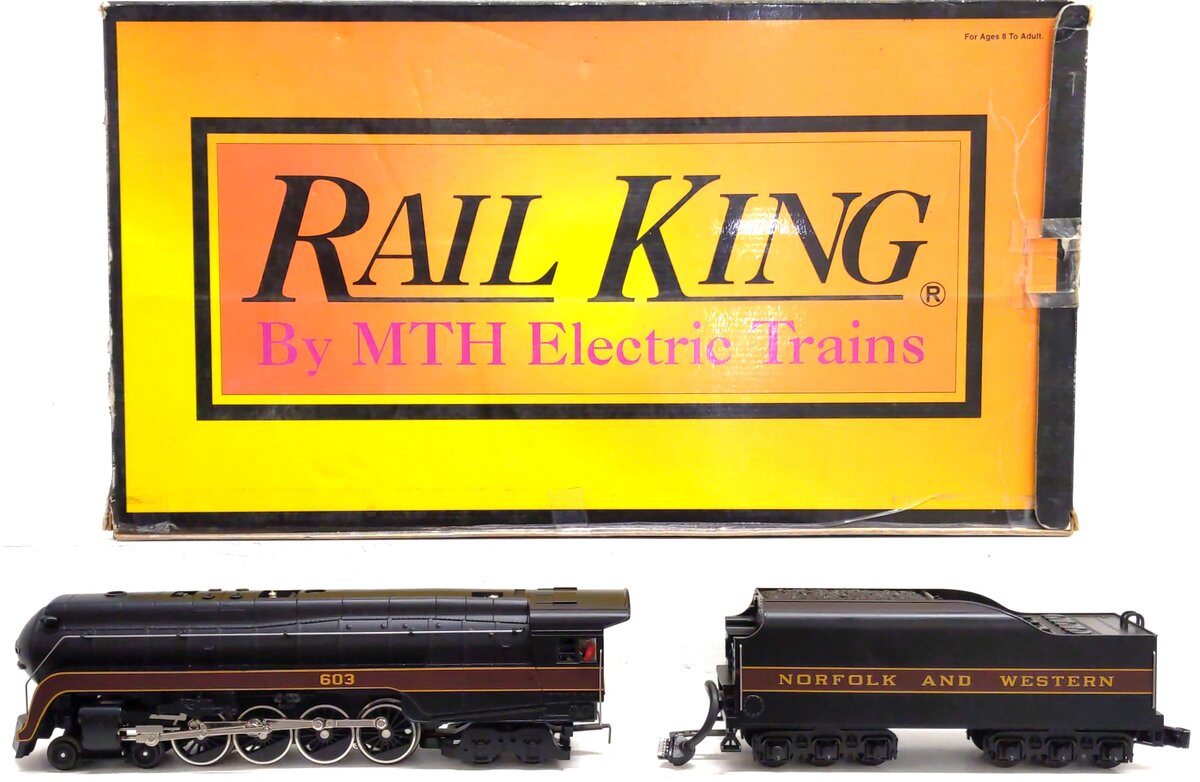 MTH 30-1286-1 O Gauge Norfolk & Western 4-8-4 