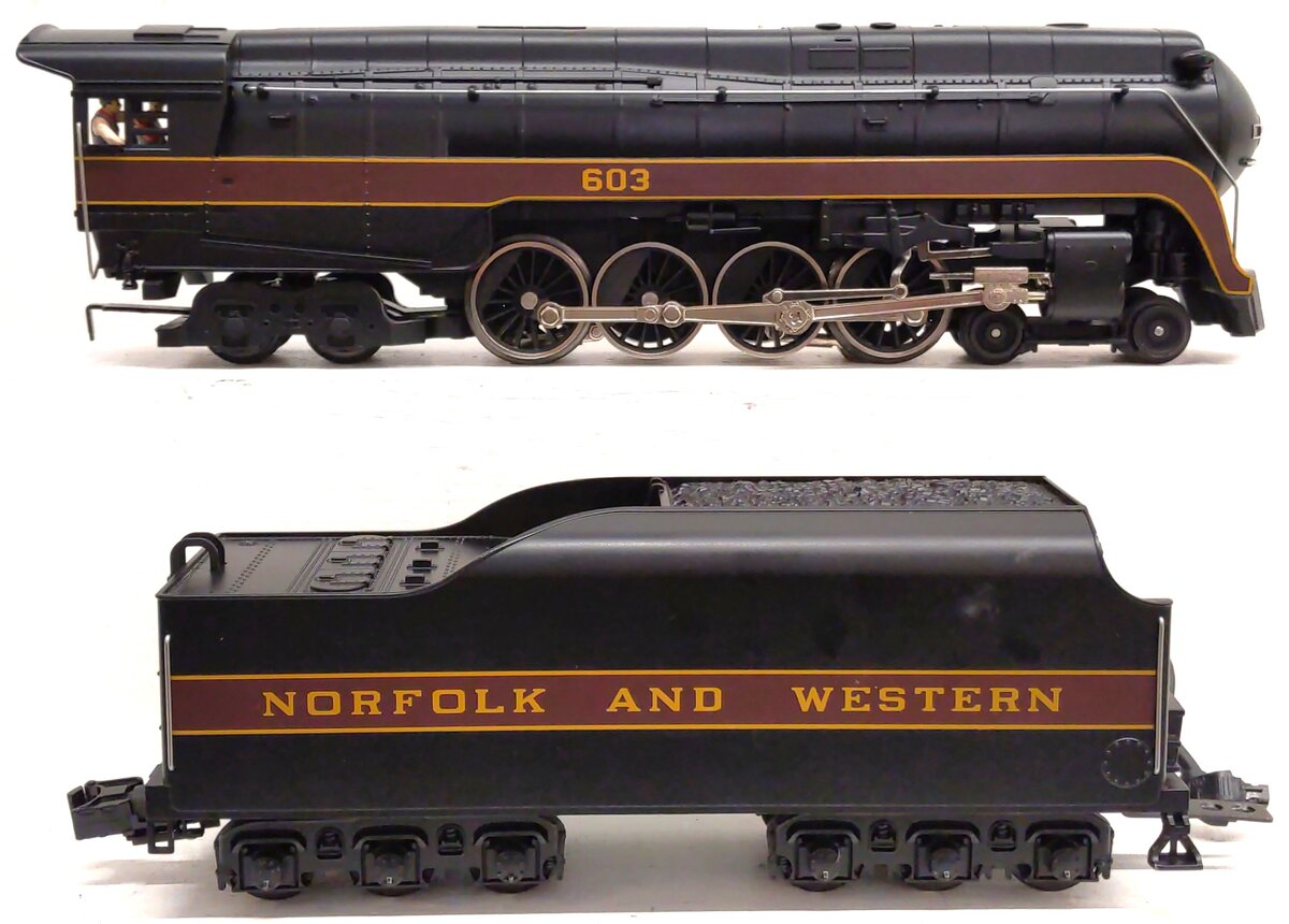 MTH 30-1286-1 O Gauge Norfolk & Western 4-8-4 