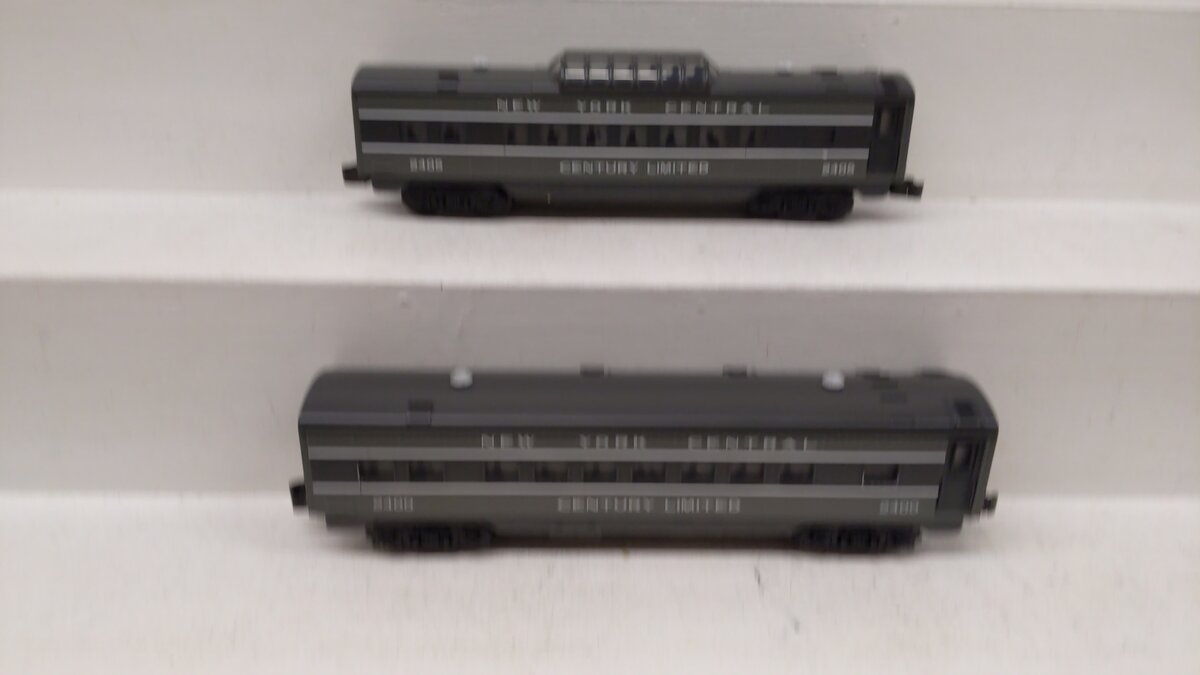 Williams 02712AO O Gauge New York Central 0-27 Streamliner 2 Car Add On EX/Box