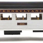 MTH 30-6071 O Gauge Pennsylvania Streamlined Coach Passenger Car #4005 LN/Box