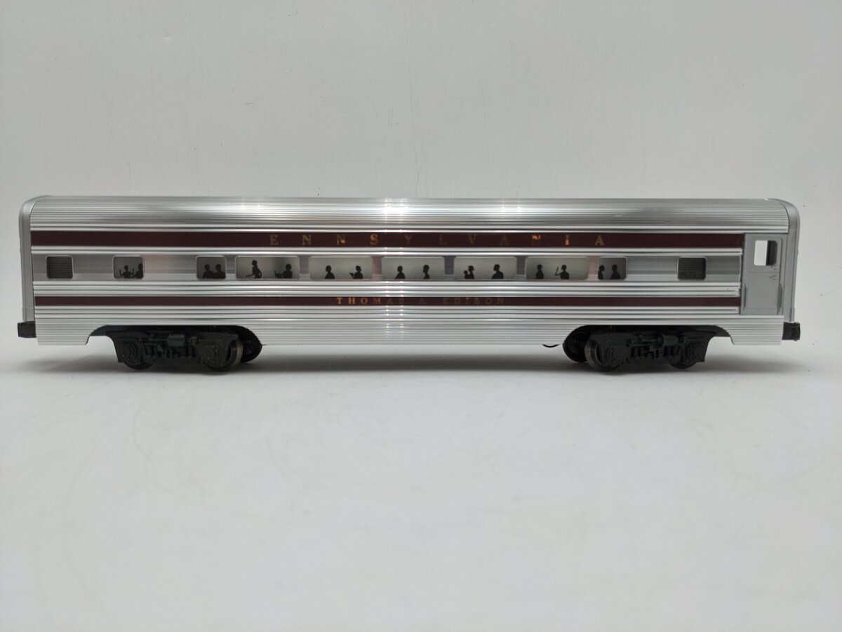 Lionel 6-9575 O Gauge Pennsylvania "Thomas A. Edison" Aluminum Passenger Car EX/Box