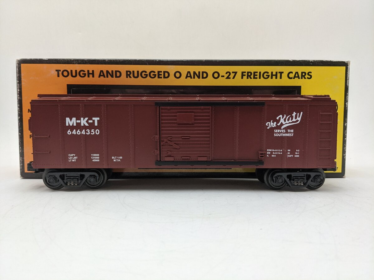 MTH 30-74170 O Gauge MKT 6464 Box Car #6464350 EX/Box