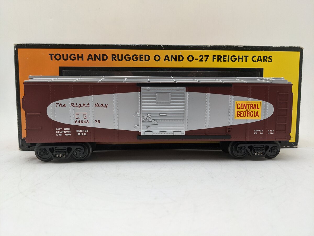 MTH 30-74037 Central of Georgia Boxcar #6464375 EX/Box