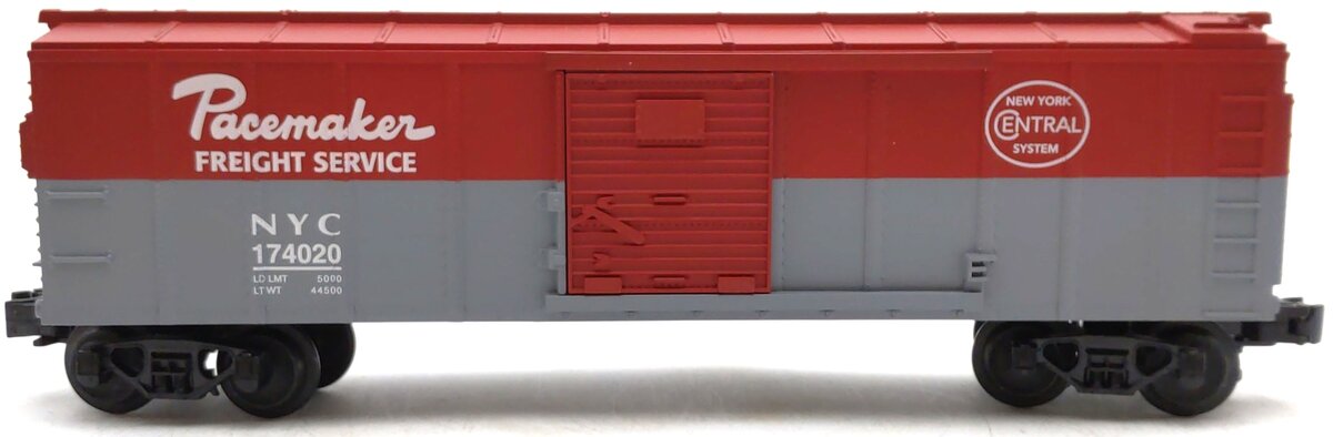 MTH 30-7407 O Gauge NYC Pacemaker Semi-Scale Boxcar #174020 LN/Box