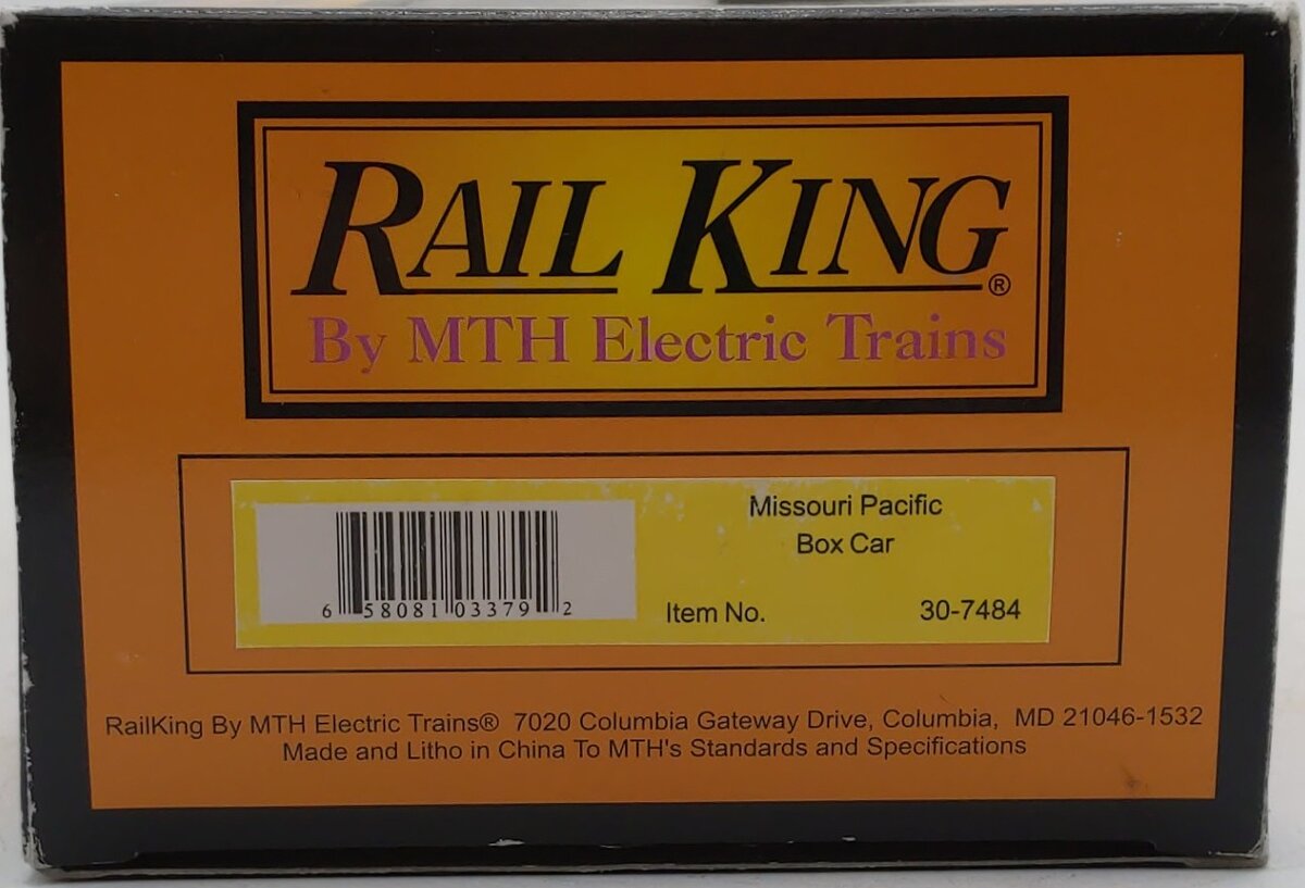 MTH 30-7484 O Gauge Missouri Pacific Boxcar #64642001 LN/Box