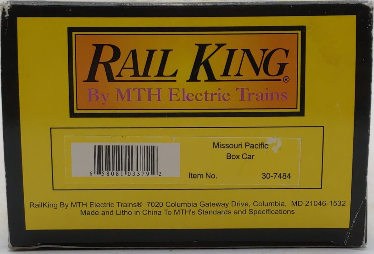 MTH 30-7484 O Gauge Missouri Pacific Boxcar #64642001 LN/Box