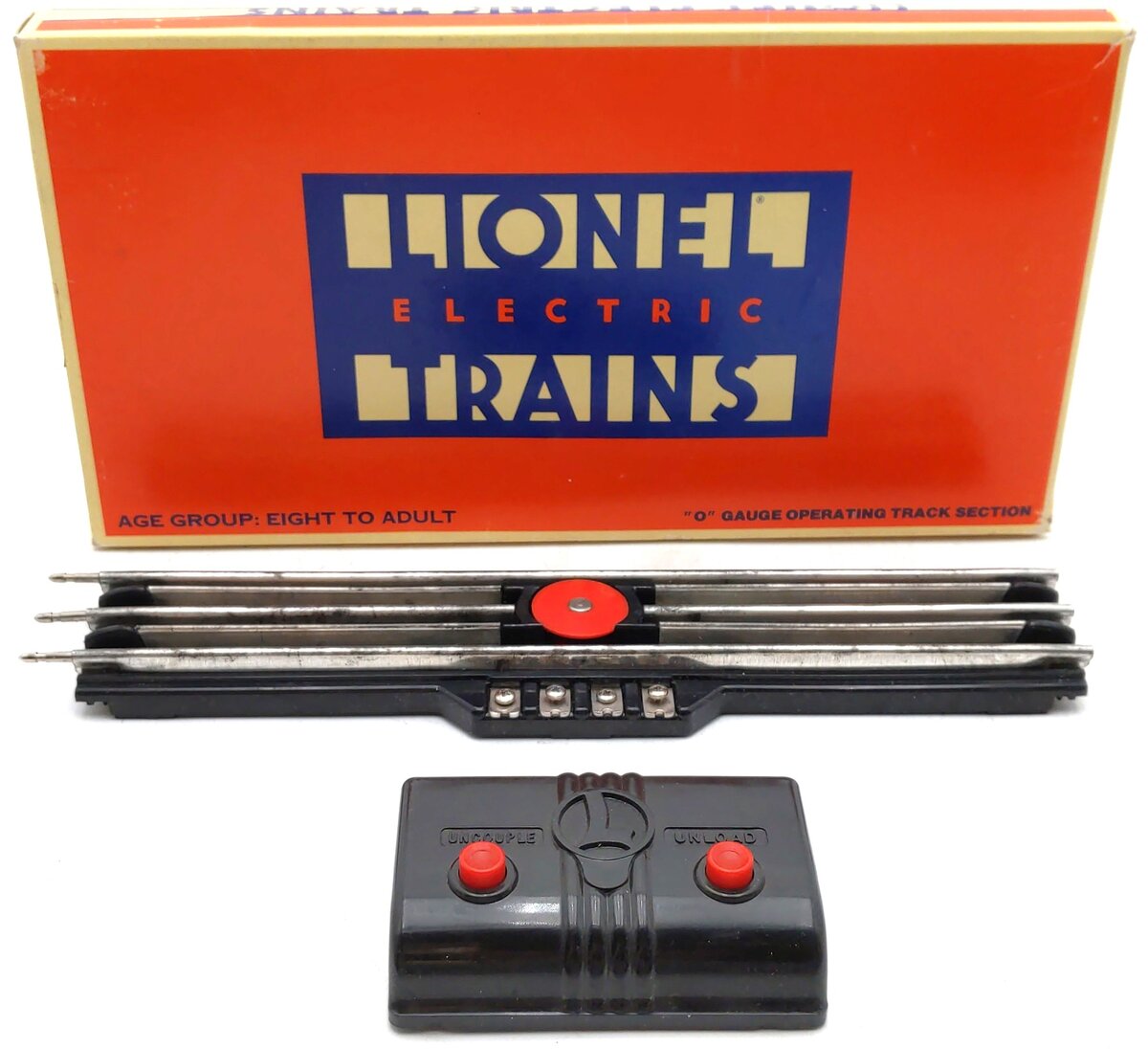 Lionel 6-5530 O Gauge Operating Track Section VG/Box
