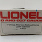 Lionel 6-9323 O Gauge Famous American Railroad Series ATSF Caboose EX/Box