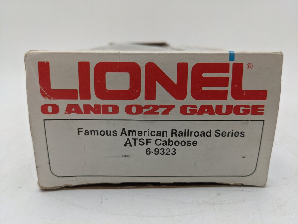 Lionel 6-9323 O Gauge Famous American Railroad Series ATSF Caboose EX/Box
