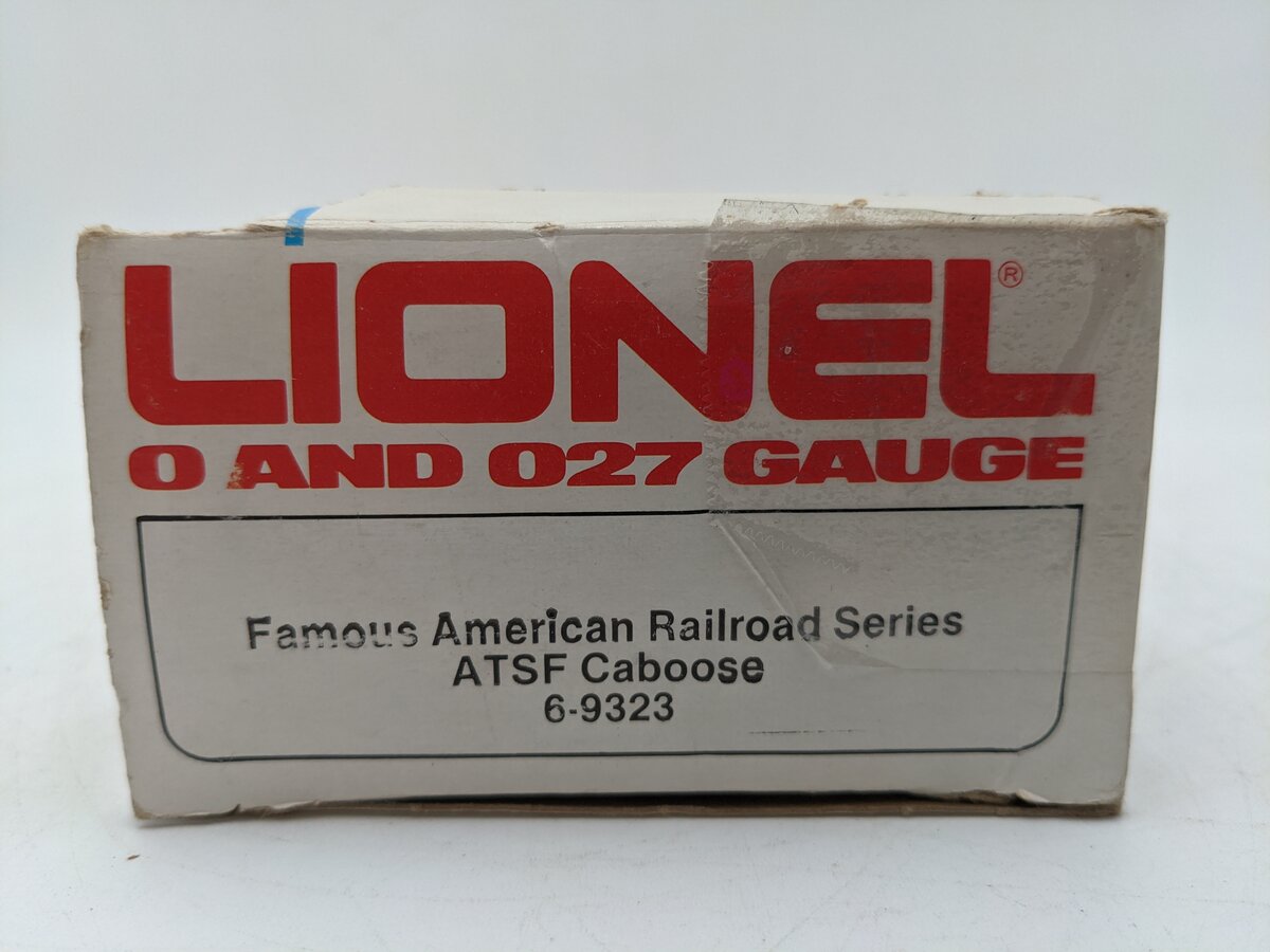 Lionel 6-9323 O Gauge Famous American Railroad Series ATSF Caboose EX/Box