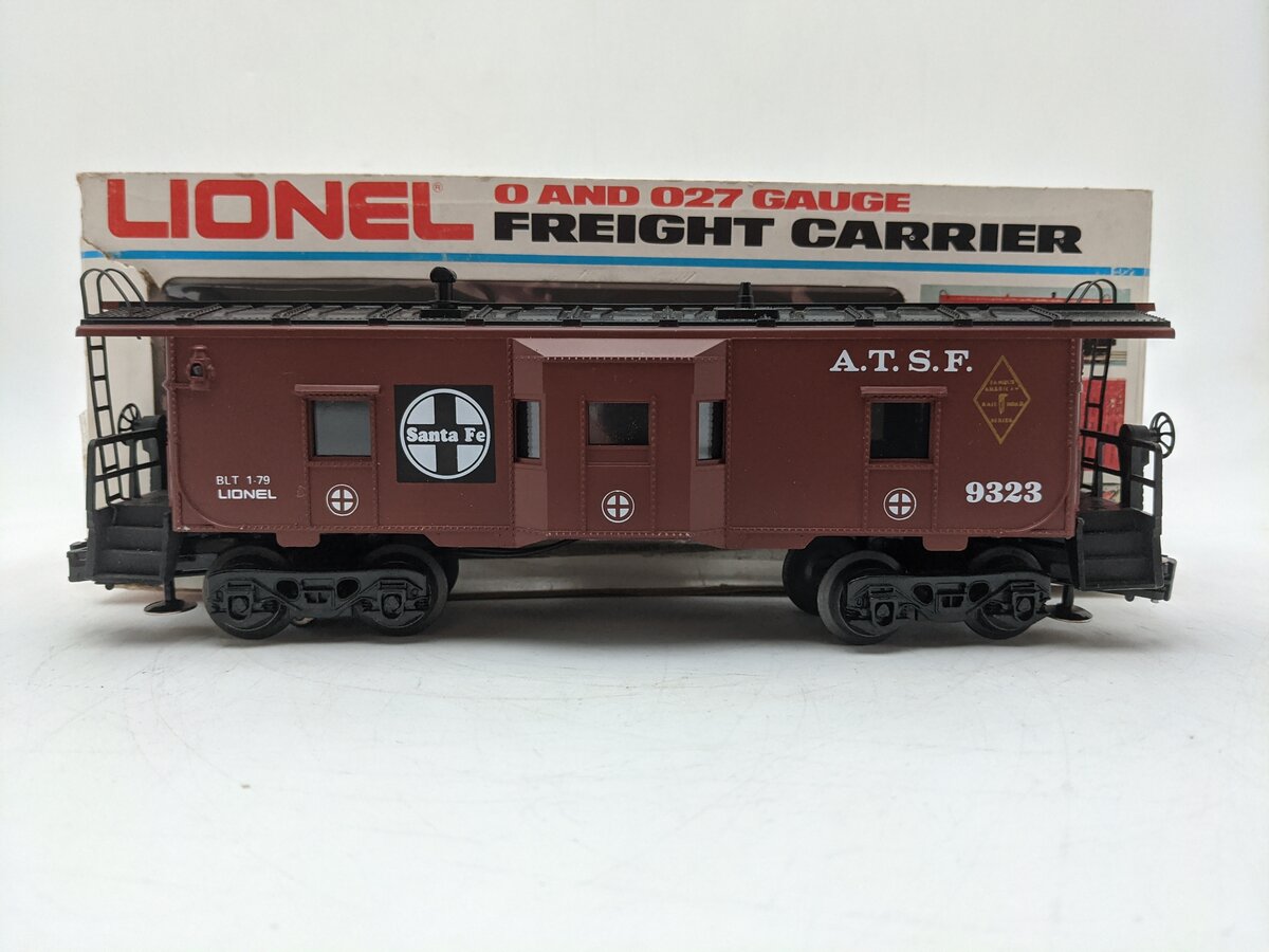 Lionel 6-9323 O Gauge Famous American Railroad Series ATSF Caboose EX/Box