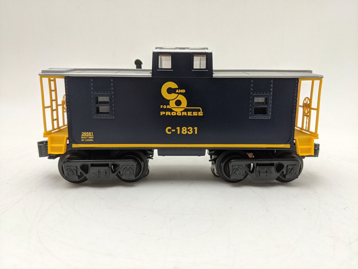 Lionel 6-26581 Chesapeake & Ohio Caboose #C-1831 EX/Box