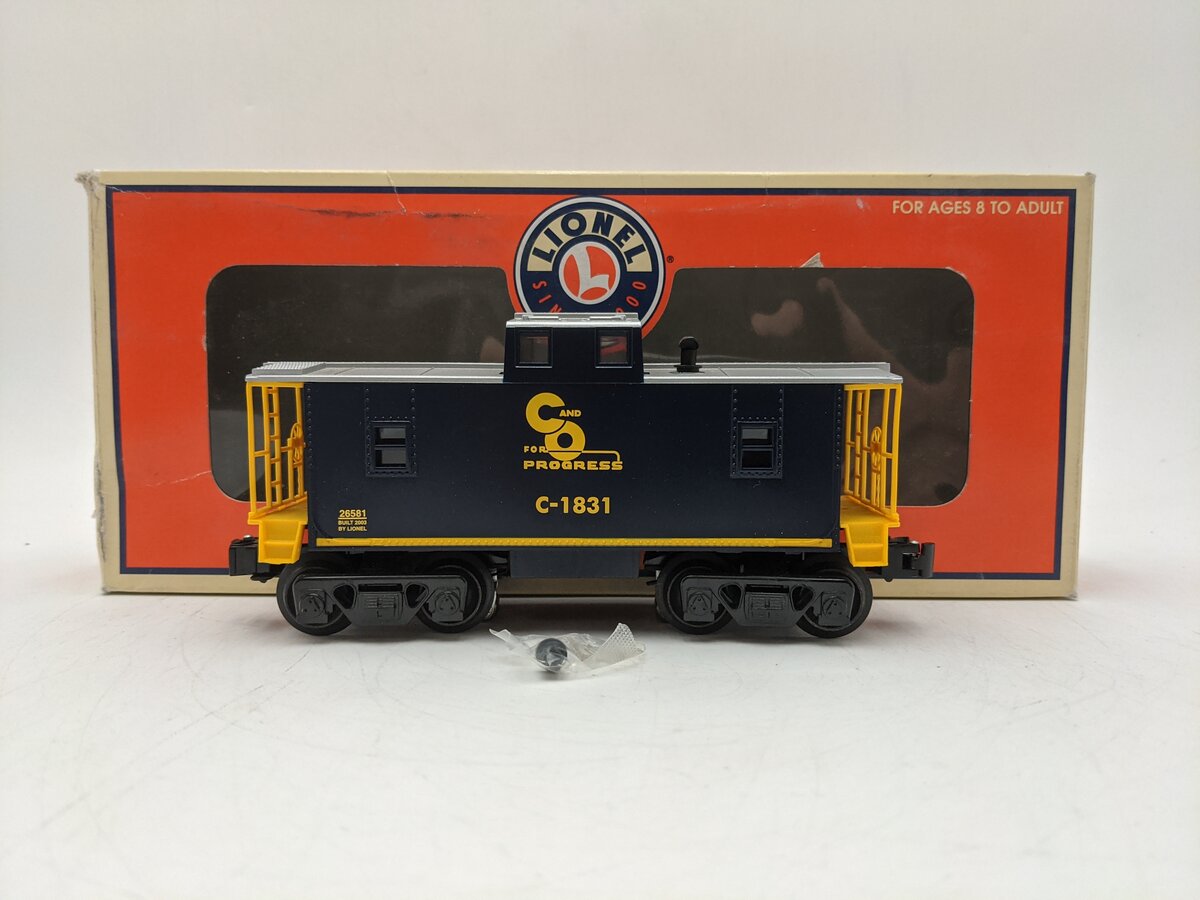 Lionel 6-26581 Chesapeake & Ohio Caboose #C-1831 EX/Box