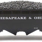 MTH 30-7520 O Gauge Chesapeake & Ohio Quad Hopper w/ Coal Load #71904 LN