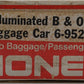 Lionel 6-9523 O Gauge Baltimore & Ohio Baggage Car EX/Box