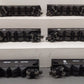 MTH 30-7535 O Gauge Norfolk & Western 4-Bay Hoppers w/Coal Loads 6-Car Set #1 EX/Box