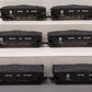 MTH 30-7536 O Gauge Norfolk & Western 4-Bay Hopper with Coal Load 6-Car Set #2 EX/Box