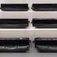 MTH 30-7536 O Gauge Norfolk & Western 4-Bay Hopper with Coal Load 6-Car Set #2 EX/Box