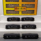 MTH 30-7536 O Gauge Norfolk & Western 4-Bay Hopper with Coal Load 6-Car Set #2 EX/Box
