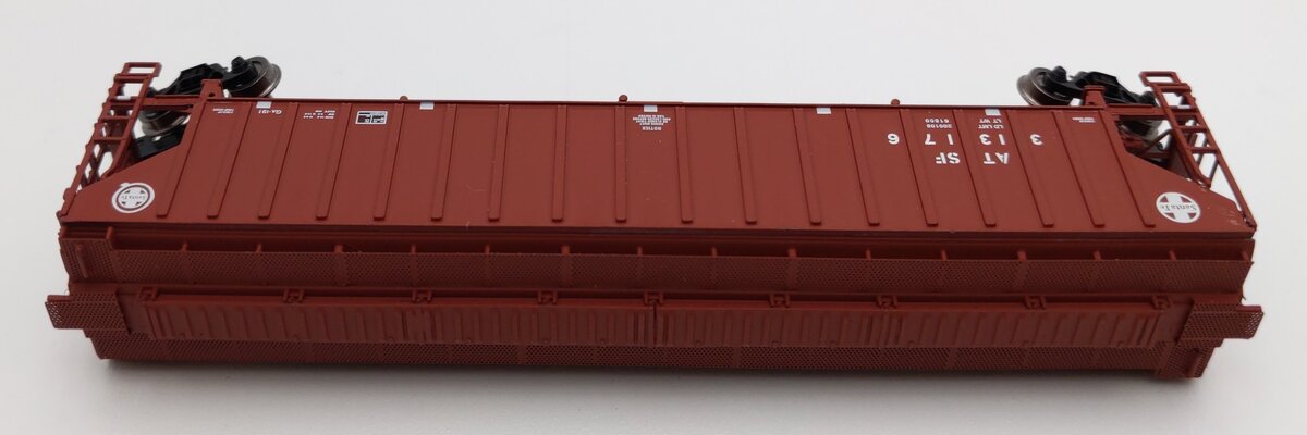 InterMountain 65361-18 N Scale ATSF 3-Bay Rib Sided Hopper #313176 LN/Box
