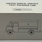 Corporate Express UP1757 1:28 UPS 1957 Package Car LN/Box