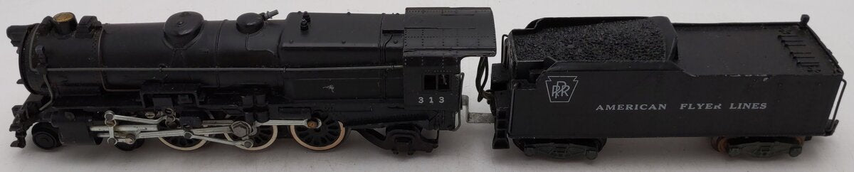 American Flyer 313 Vintage S Pennsylvania 4-6-2 Pacific Steam Loco & Tender VG