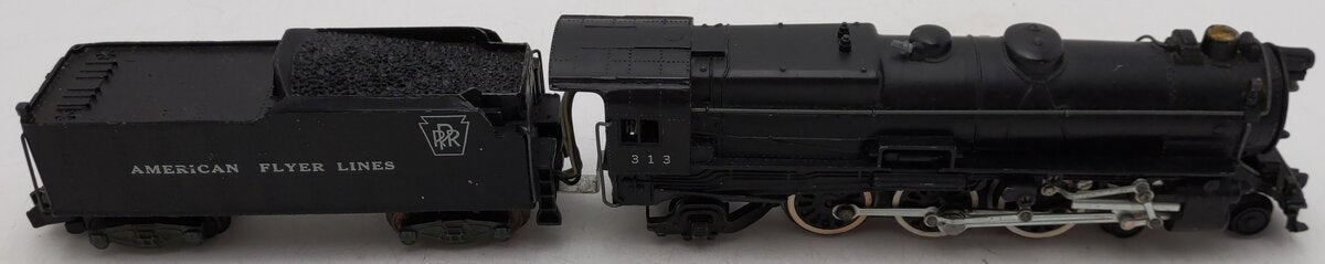 American Flyer 313 Vintage S Pennsylvania 4-6-2 Pacific Steam Loco & Tender VG
