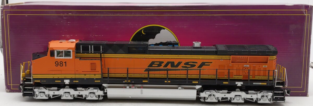 MTH 20-20664-1 O Gauge BNSF Dash-9 Diesel Engine w/ ProtoSound 3.0 #981 EX/Box