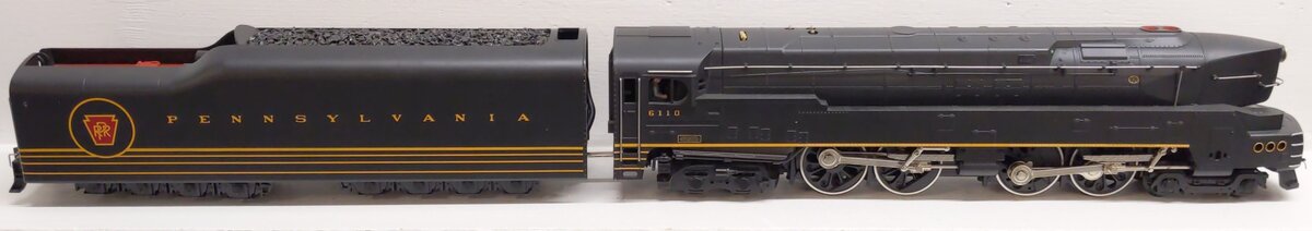 MTH 20-3043-1 O PRR 4-4-4-4 T-1 Duplex Steam Locomotive & Tender w/PS1 #6110 EX/Box