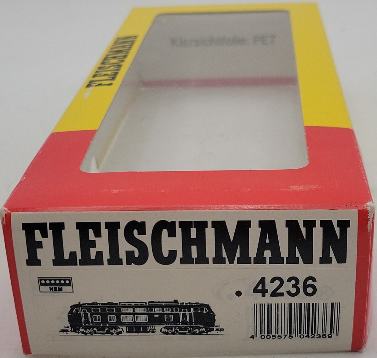 Fleischmann 4236 HO Scale DB BR218 225-1 Traffic Red Diesel Electric LN/Box