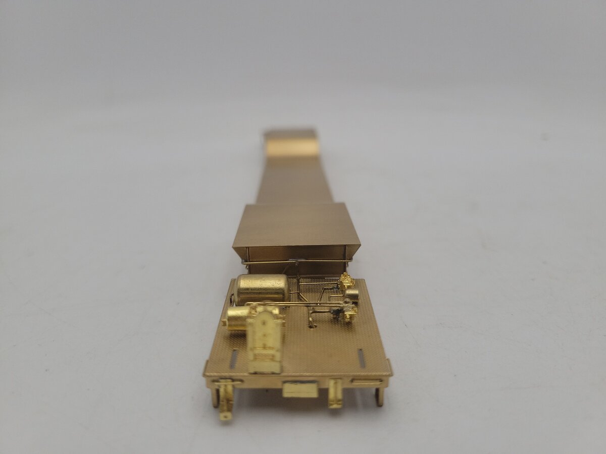 E&P Associates M87-2 HO Scale BRASS Depressed Center Flatcar- Undecorated EX/Box