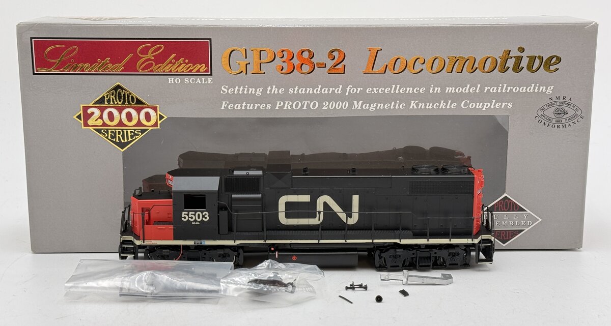 Proto 2000 857800 HO Scale Canadian National GP38-2 Diesel Locomotive #5503/Box