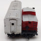 Life Like HO Scale Santa Fe B Unit Deluxe Diesel Locomotive & Caboose (Set of 2) EX/Box