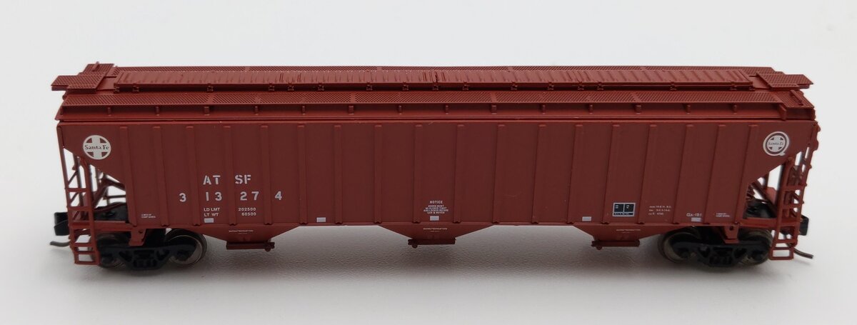 InterMountain 65361-24 N Scale Santa Fe Rib-Sided 3-Bay Hopper #313274 LN/Box