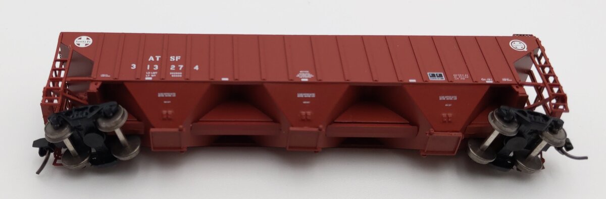 InterMountain 65361-24 N Scale Santa Fe Rib-Sided 3-Bay Hopper #313274 LN/Box