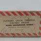 Model Engineering Works HO Scale Cleveand Union Terminal Electric Engine VG/Box