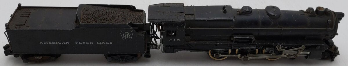 American Flyer 316 Vintage S AFL/PRR 4-6-2 K5 Steam Engine & Tender