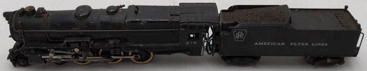 American Flyer 316 Vintage S AFL/PRR 4-6-2 K5 Steam Engine & Tender