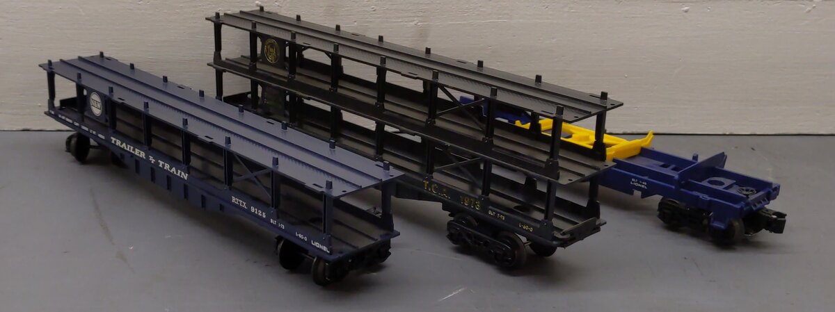 Lionel O Assorted Cars: #9123, #9125, #16611 [3] EX