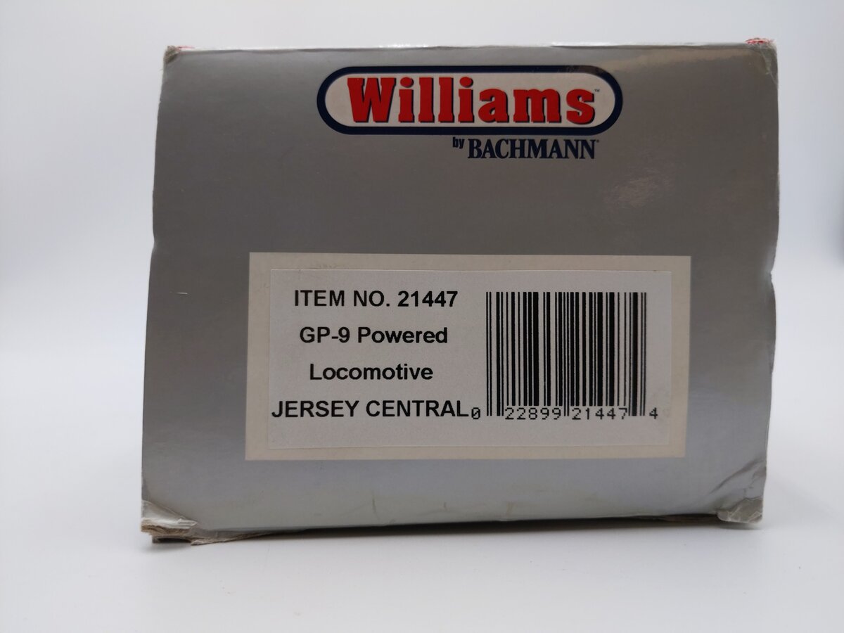 Williams 21447 O Gauge CNJ GP9 Powered Diesel Locomotive #1524 EX/Box