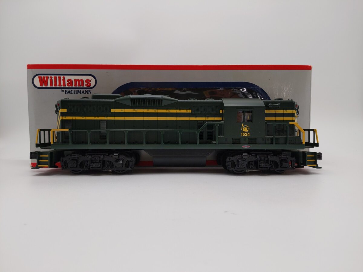 Williams 21447 O Gauge CNJ GP9 Powered Diesel Locomotive #1524 EX/Box