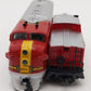 Life Like HO Scale Santa Fe A Unit Deluxe Diesel Locomotive & Caboose (Set of 2) VG/Box