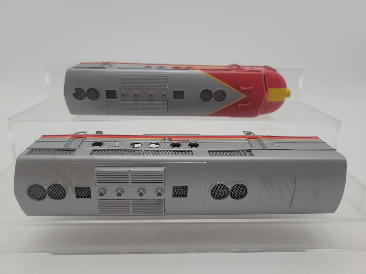 Tenshodo 106/107 HO Scale BRASS Santa Fe EMD AB Diesel Set VG/Box